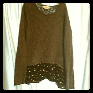 Grey Sweater with Stars